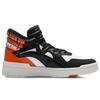 Li Ning Wave Superwave Высокие Скейтбордические Кроссовки Мужские Черно-Оранжевые AGCQ179-2