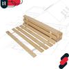 Wooden Bed Frame With Slats On A Tape For A Mattress 90 X 200 Cm
