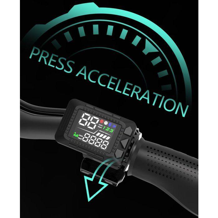 DriveTron DT01 - Электросамокат - Двигатель 800 Вт - Аккумулятор 36 В 13 Ач - Макс. 30 км/ч - Запас хода 35-45 км - Шины 10'' - Черный