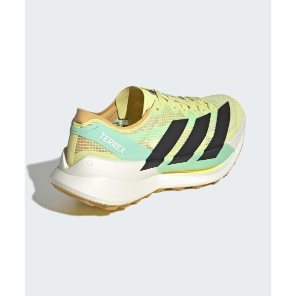 adidas Terrex Agravic Speed Ultra 2 Треккинговые Кроссовки Мужские Замороженный Лимон Черный Ярко-Желтый Мятный HQ5066