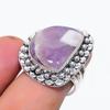 Sage Amethyst Gemstone 925 Sterling Silver Jewelry Ring Size 7