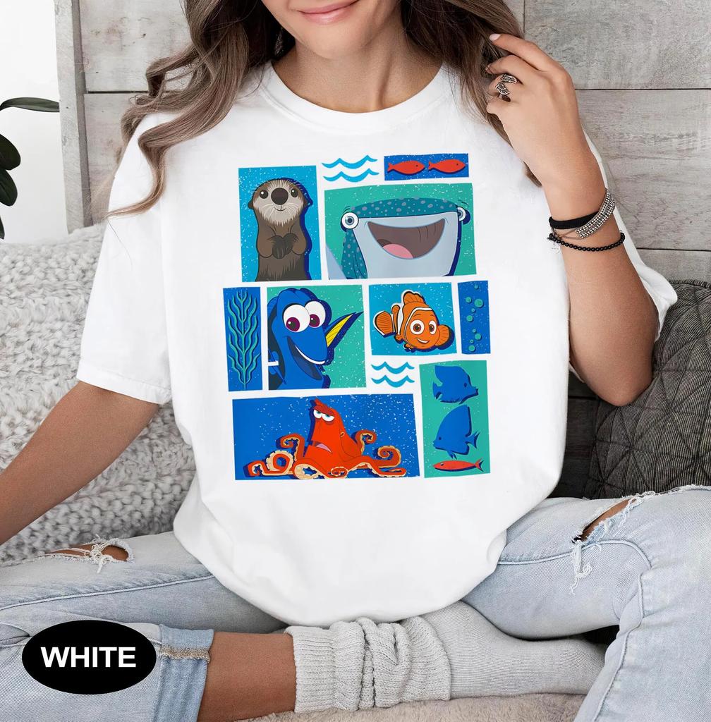 Finding Dory And Friends Tshirt Finding Nemo Character Shirts Disneyland Family Trip Shirt Magic Kingdom Shirt