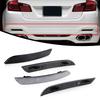 2Pcs 63147301187 OE-Spec Smoke Rear Left+Right Bumper Reflector Lens Assy Without Bulbs For BMW F30 F31 F32 F33 3 4 Series