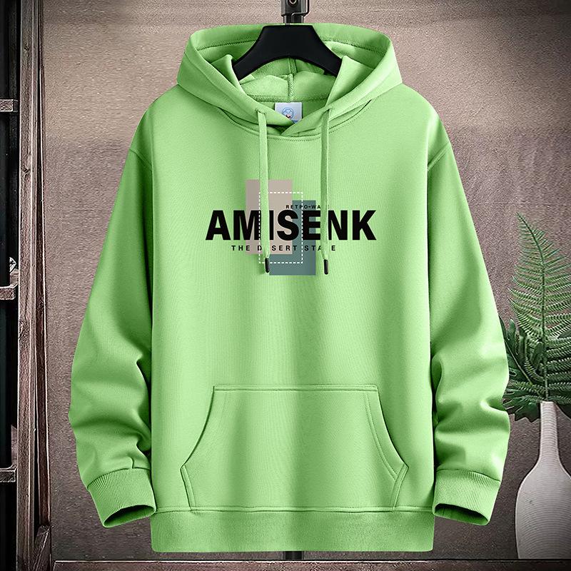 Мужская толстовка с капюшоном, спортивная рубашка, пуловеры больших размеров для мальчиков M-5XL