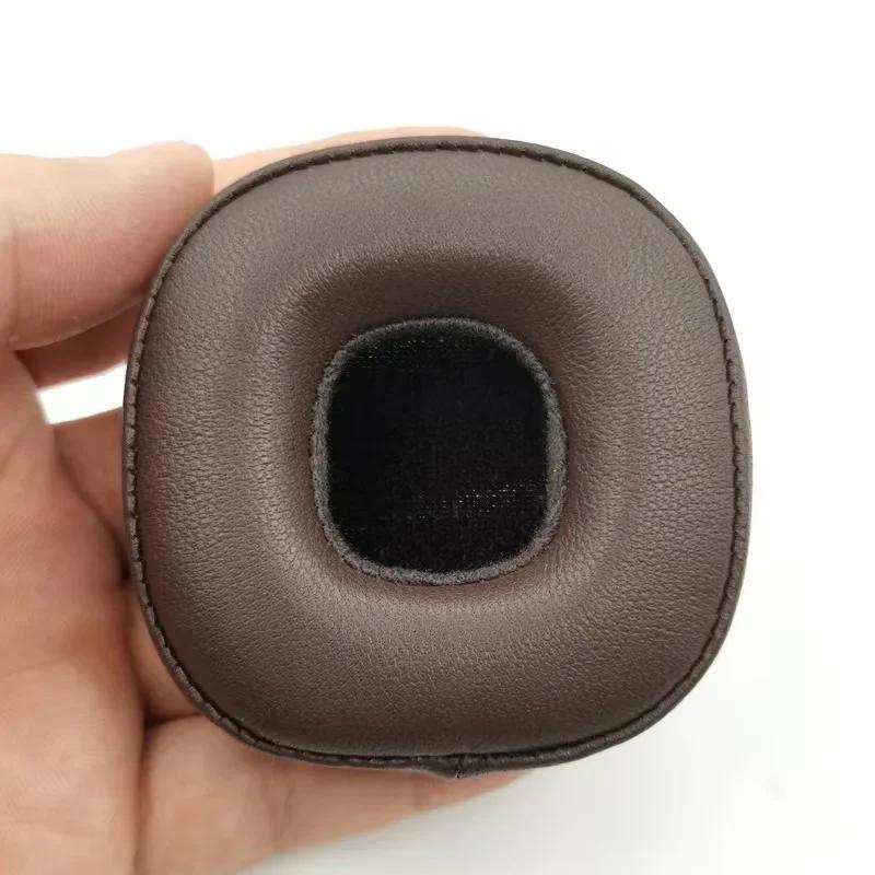 YAYINCC Upgraded Genuine Sheepskin Leather Ear Pads For Marshall Major II III IVHeadphones Replacement Ear covers Earmuffs
