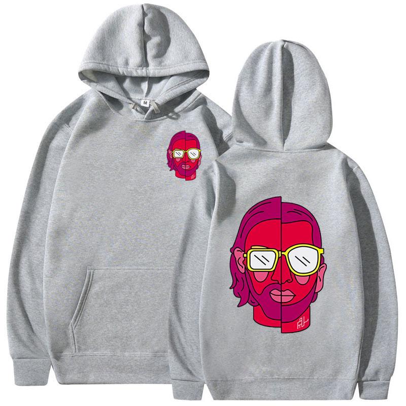 Le Monde Chico Double Sided Graphic Print Hoodies Album PNL French Rap Hip Hop Sweatshirts Men Women Fashion Pullover Streetwear