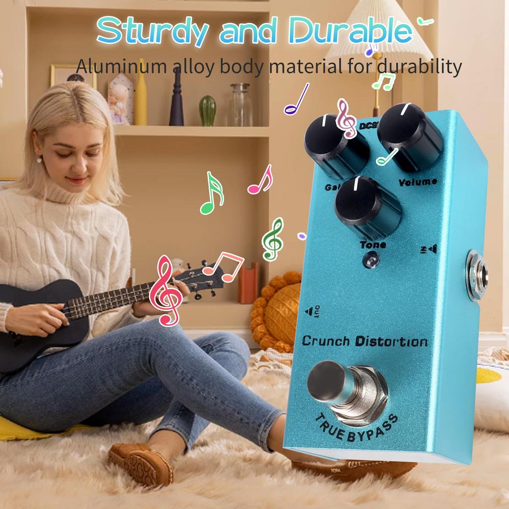 Мини-эффекты для гитары, True Noise Delay для электросиней педали, Педаль, Байпас, Подавление, Функция, Гитары,