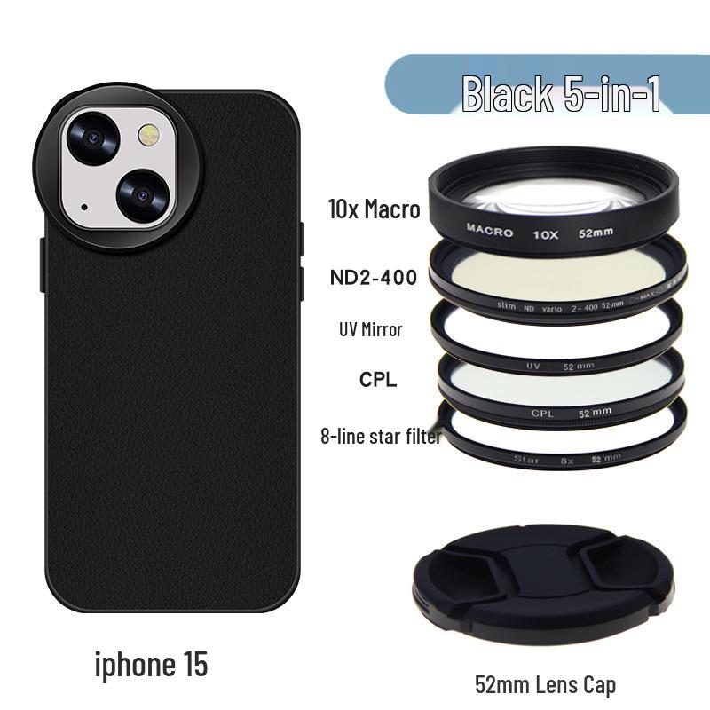 iPhone 15 Pro Lens Photography Case & Filter Set