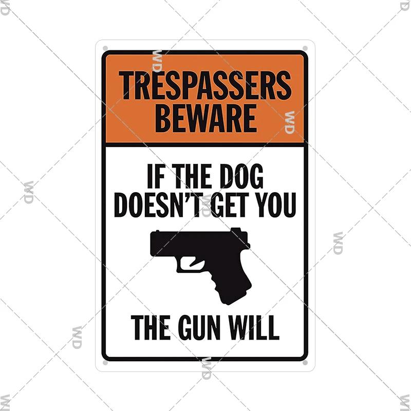 Warning Metal Sign Vintage Plaque Metal Caution Area 51 No Trespassing Retro Garden and Yard Caution Tin Sign Garage Park Decor