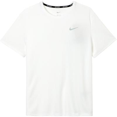 Футболка с коротким рукавом Dri-Fit Miler, мужские топы, белая DV9316-100