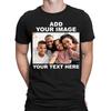 Personalised Your Photo Picture Text Custom Mens Womens T-Shirts #TA-56 1T9A5