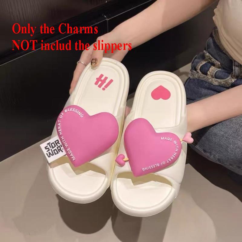 Модные милые шармы для обуви с любовью, аксессуары, черное кружево на шнуровке, украшение для обуви, черные цветы, буквы, пин для клогов для женщин, девочек, подарок