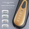 Беспроводной керамический выпрямитель для волос с расческой — портативная зарядка через USB, подогрев для выпрямления и создания кудрей.