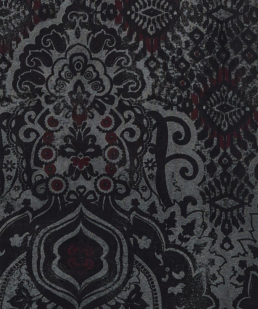 Seopiseuedisyeon Футболка с коротким рукавом, полный принт, серая