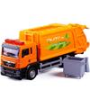 1/64 Man Garbage Truck Trash Bin Model Car Diecast Gift Toy Vehicle Kid
