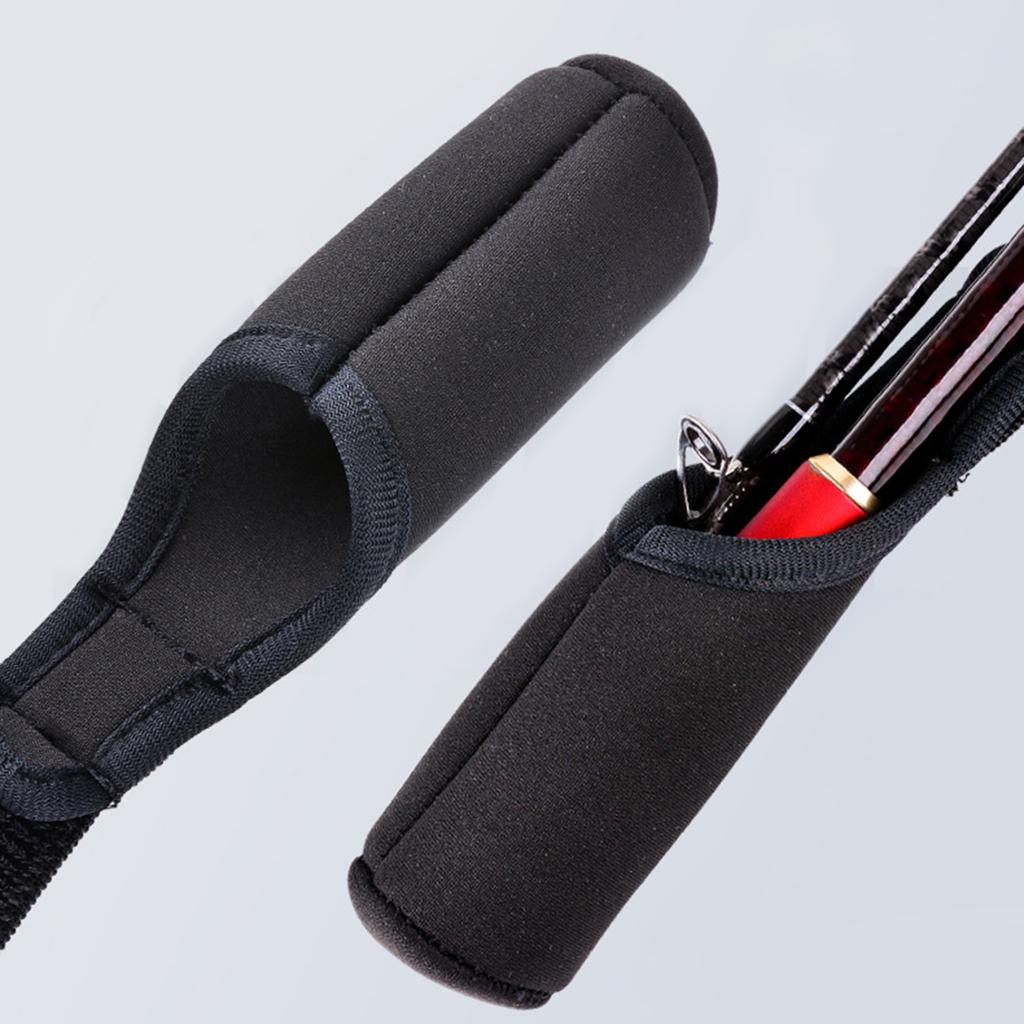 Adjustable Fishing Rod Sleeve Strap Rod Socks Belt Fishing Rod Protector Fishing Rod Tie Holder Strap Belt for Most Rod