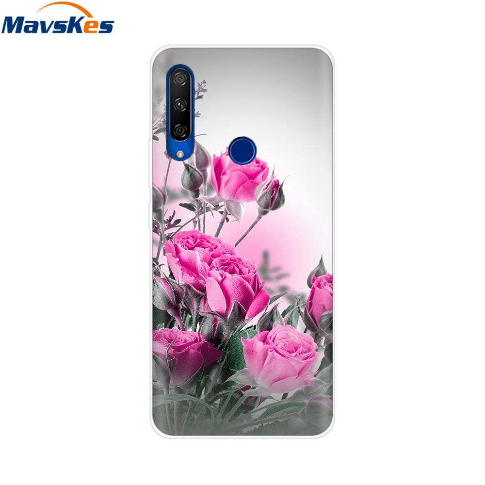 Крашеный чехол для Alcatel 1S 2020 5028Y 5028D Чехол Мягкий силиконовый чехол TPU Funda для Alcatel 1S 2020 Чехол Обложка Etui Бампер Coque