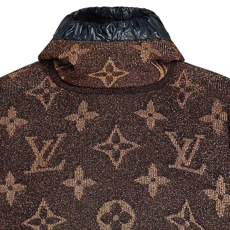 Louis Vuitton Безрукавный джемпер с монограммой из люрекса 1A9EJQ