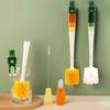 Five In One Cup Brush, Bottle Brush, Cup Cleaning Brush, Cup Washing Tool, Multifunctional, Long Handle, Straw Cup Lid Cleaning and Rinsing