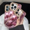 Phone Case: 2D flat lambskin suitable for iPhone 18, 17, 16, 15, 14, 13 Pro protective cases, coat teddy bear, Christmas and Halloween gifts