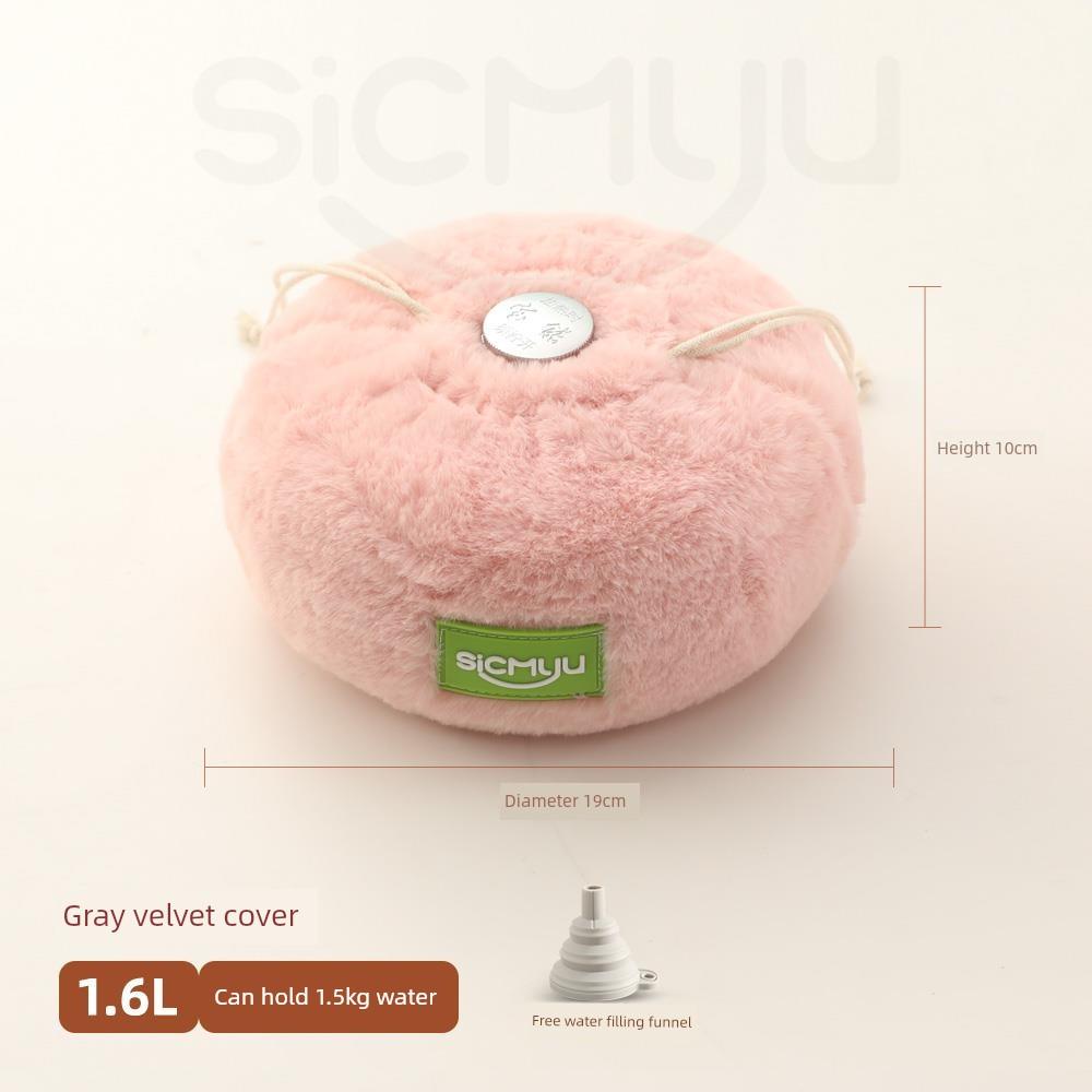 Winter Stainless Steel Old-Fashioned Water-Filled Hot Water Bottle, Thickened Foot Warmer, Bed Warm Water Pot, Hand Warmer