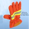 Reflective Strap Flame Retardant Gloves Heat Resistant Work Protective Gloves  Fire Drill Training