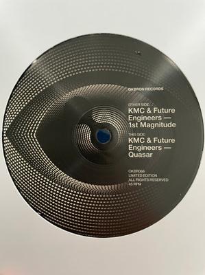 12-дюймовая пластинка KMC FUTURE ENGINEERS 1-й величины Квазар OKBR066 OKBRON 2025 Россия Танцевальная Электроника
