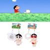 Chan Shin Crayon Plush Keychain Toy Stuffed Doll Pendant Decoration Backpack