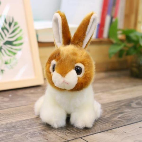 Little White Rabbit Doll Plush Toy Bunny Cloth Doll Cute Bunny Doll Girl Birthday Gift