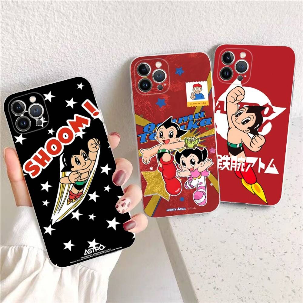 AAA A-Astro Boys Movie TPU Silicone Case for IPhone 11 12 13 14 15 16 17 Pro Max Shockproof Clear Back Cover