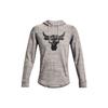 Project Rock Johnson Training Hoodie Мужские толстовки серые 1367107-112