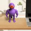 Фигурка мускулистой утки The Gym Bro of The Duck World, 3D-печатная статуэтка мускулистой утки, подарок для любителей фитнеса и любителей протеинового порошка