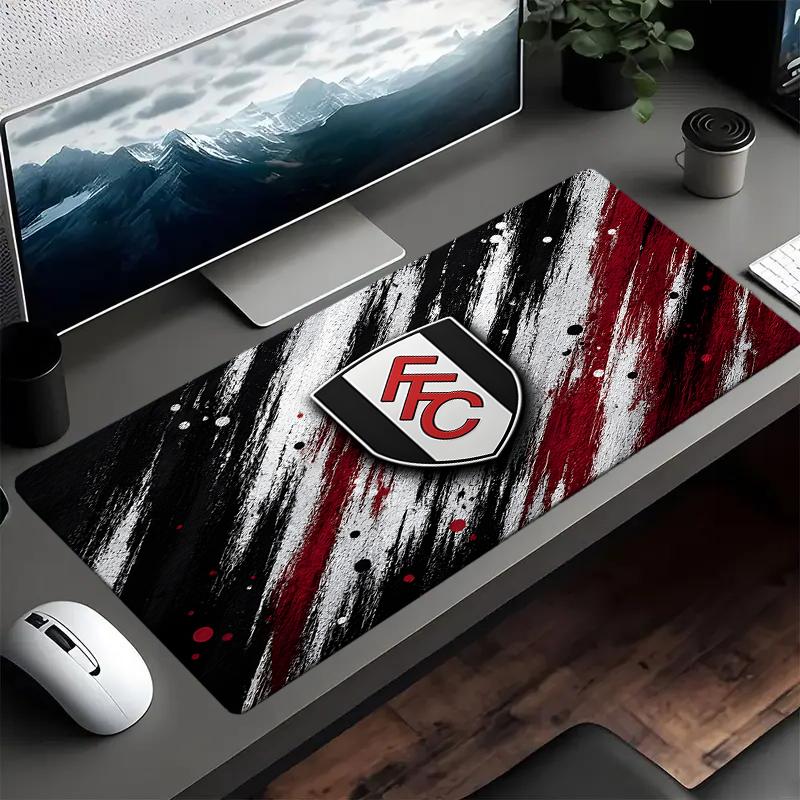 Fulham Football Crest Mouse pad, Gaming Mouse Pad, keyboard pad, Desk Decor for computer notebook Fan Gift Birthday Gift
