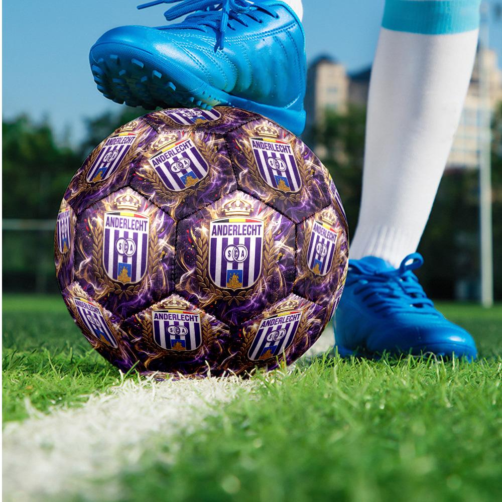 Футбольный мяч Anderlecht FC, размер 5, стандартный, прочный, для тренировок и матчей, для взрослых, для занятий спортом на открытом воздухе