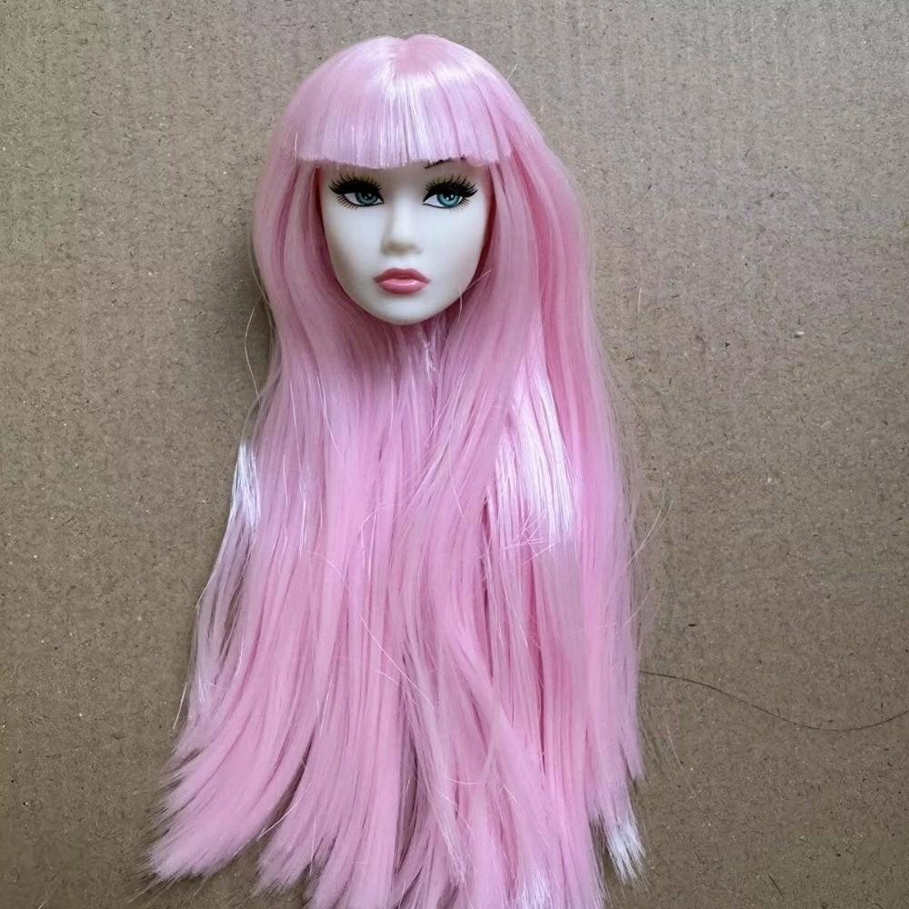 Белая Обычный Загар Кукольная Голова Длинные Волосы Голова Модной Куклы для 11,5-дюймового BJD Кукольного Тела