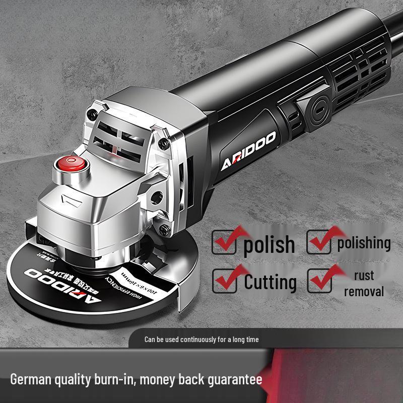 Многофункциональная угловая шлифмашина: Маленький бытовой полировальный и режущий инструмент