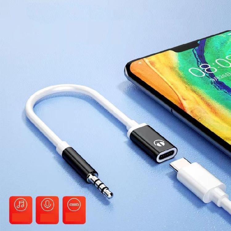 3.5mm Male to Type C Female Headphone Jacks Adapter USB C to Auxs Sound Cable Cord for Phone 15 Plus15
