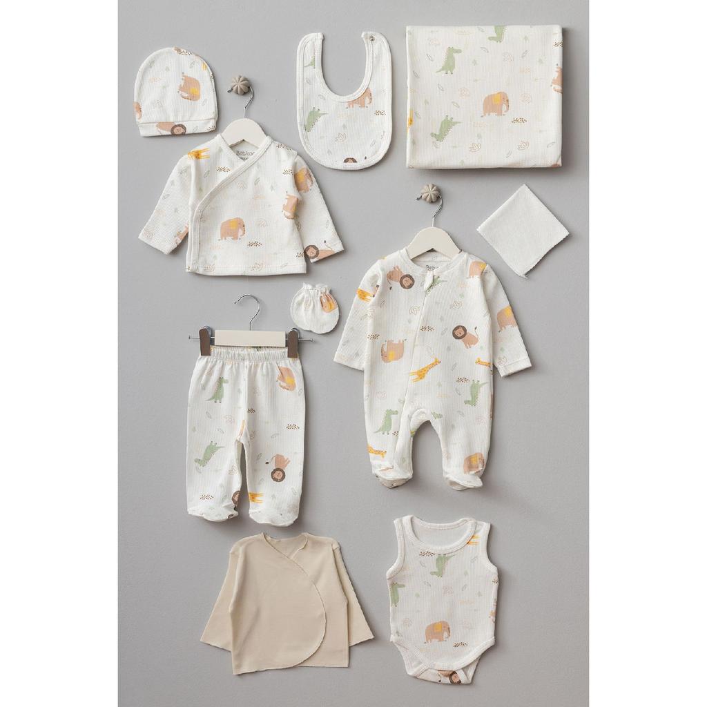 Набор из 10 предметов для выписки из больницы с рисунком льва