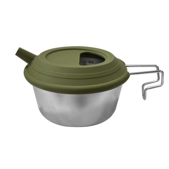 Силиконовая крышка для похода Sierra Cup, устойчивая к высоким и низким температурам, портативная, универсальная, для салата на открытом воздухе