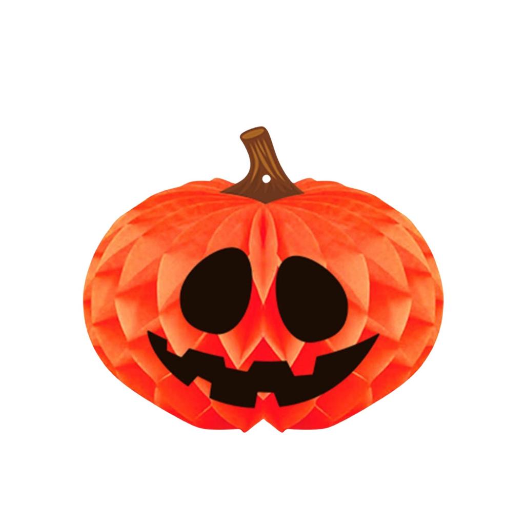 Украшение для Хэллоуинской вечеринки Подвеска в виде сотового шара Тыква Паук Трехмерный сотовый Фестиваль Хэллоуин Украшение Композиция