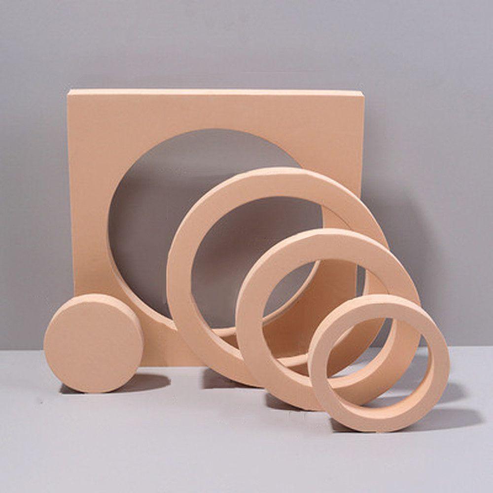 Photography Table Ins Wind Net Red White Shooting Props Photographic Prop Geometric Stereo