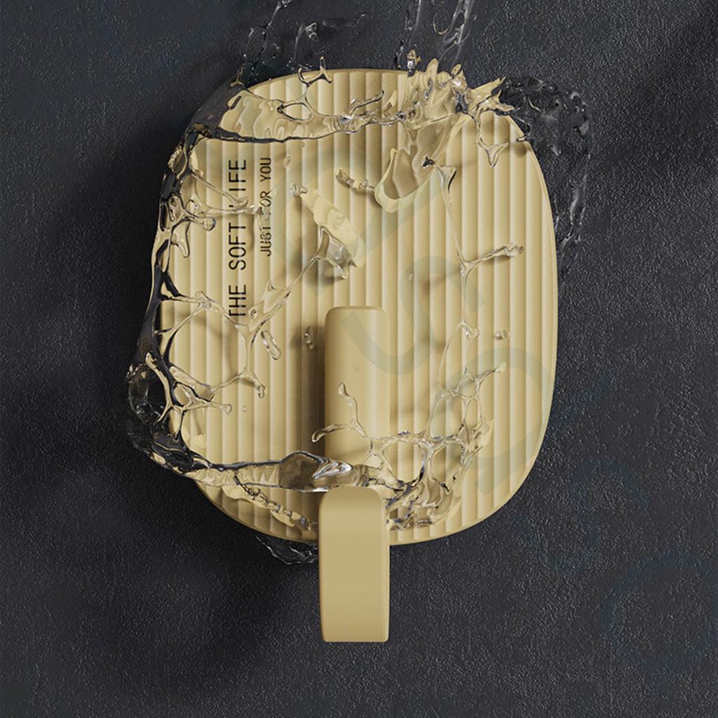 Практичный самоклеящийся настенный крючок одинарный, не требующий гвоздей, вешалки для картин, водонепроницаемый, для решения для подвешивания в ванной комнате