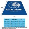 Фланелевое одеяло Kaa Gent Print, Высококачественное, Удобное для всех сезонов, Декор для дома, Тепло и уют, Идеально для рождественских подарков