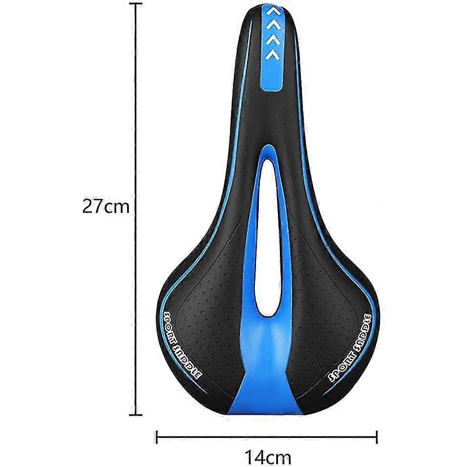 Ergonomic Bicycle Saddle Comfortable Bike Seat With Hollow Cushion Breathable Gel Padded
