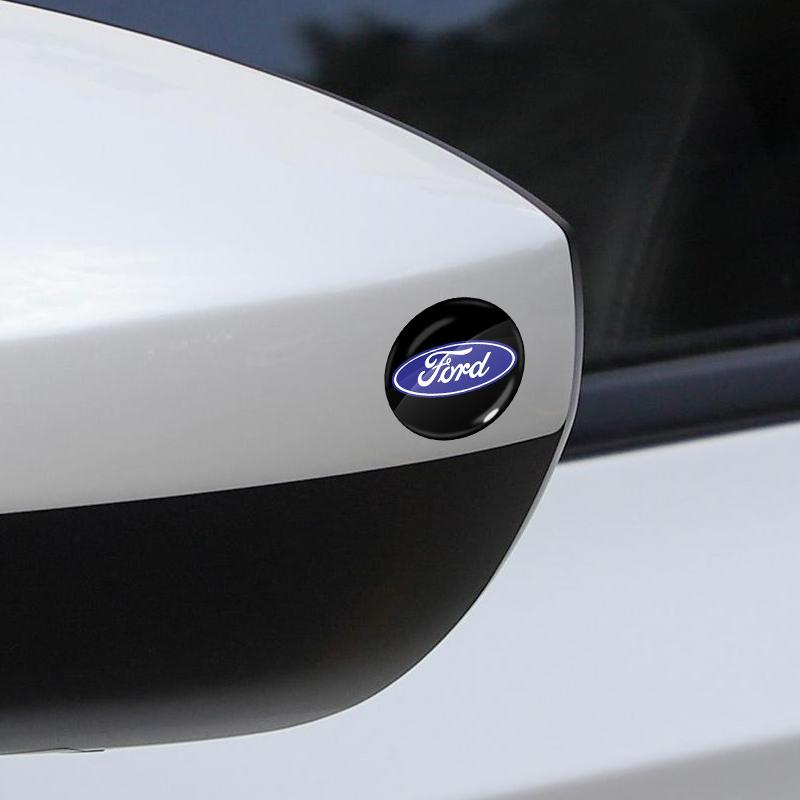 AKM1 Car Lock Sticker Keyhole Anti-blocking Protection Styling for Ford Mustang Ranger Fusion Mondeo Focus Fiesta EcoSport ESCORT