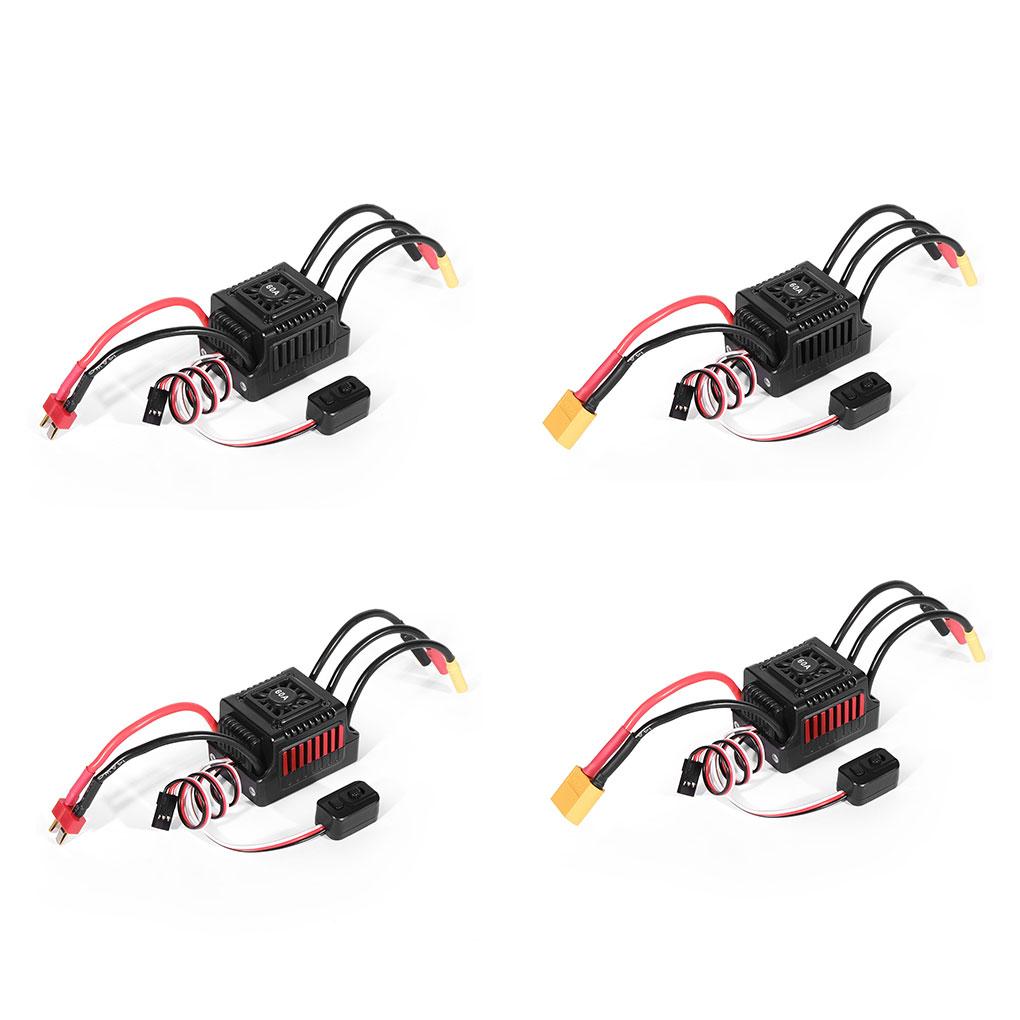 Водонепроницаемый и пылезащищенный XT60 Sensorless Brushless T 60A ESC для всепогодных спортивных гонок