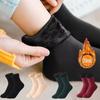 4-Pairs Winter Warmer Women Thicken Snow Socks Soft Solid Floor Sleeping Socks