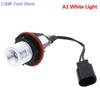 New 12V LED Angel Eyes for E39-5W LED Side Marker Light Bulb Canbus White Yellow