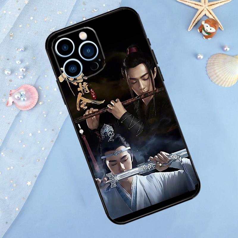 Чехол для телефона «Необузданный» Ван Ибо Сяо Чжань для iPhone 14 13 12 11 15 16 Pro Max 7 8 Plus XR X XS Max 12 13 Mini Защитный чехол
