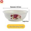 Набор керамических суповых тарелок Jingdezhen